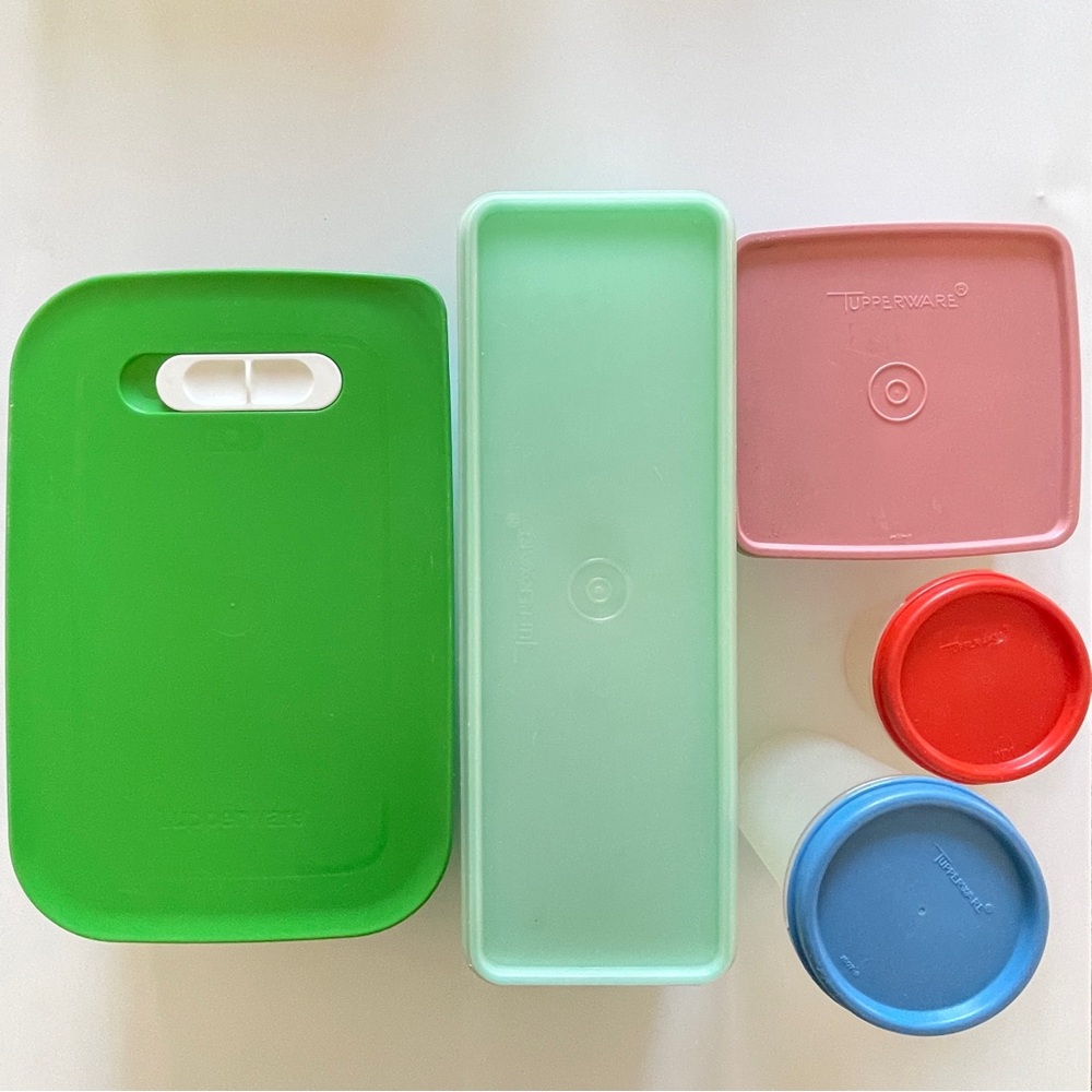 Vintage Tupperware FridgeSmart Produce Container Mint Green Crisper Food Storage